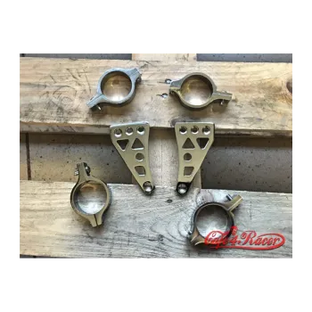cafe 4 racer - Headlight holder 41mm chrome - Cafe4Racer Headlights brackets & holders 