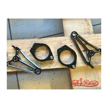 cafe 4 racer - Headlight/signal turn holder 41mm adjustable -  Headlights brackets & holders 