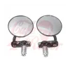 cafe 4 racer - Round Handle Bar End Side Mirrors CR1 black - Cafe4Racer Bar end mirrors 