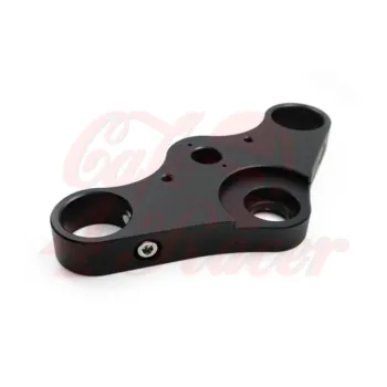 cafe 4 racer - Top Triple Tree Clamp Motogadget Motoscope Tiny K100 & K75 – 41,3mm Forks anodized black - Rebelmoto BMW K75 K100 41,3mm 
