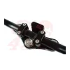 cafe 4 racer - Risers 28.6mm Height 32mm anodized black - Rebelmoto Clamp Kit & Risers 