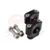 cafe 4 racer - Risers 28.6mm Height 32mm anodized black - Rebelmoto Clamp Kit & Risers 