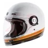 cafe 4 racer - T-1 TORC  Retro Full Face Helmet Iso Bars - TORC Helmets  T-1 