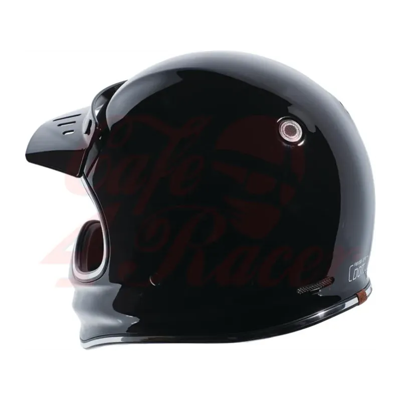 cafe 4 racer -  Přilba TORC T-3 MX Full Face Gloss Black - TORC Helmets  T-3 