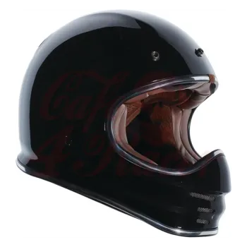 cafe 4 racer - TORC T-3 MX Full Face Helmet Gloss Black - TORC Helmets  T-3 