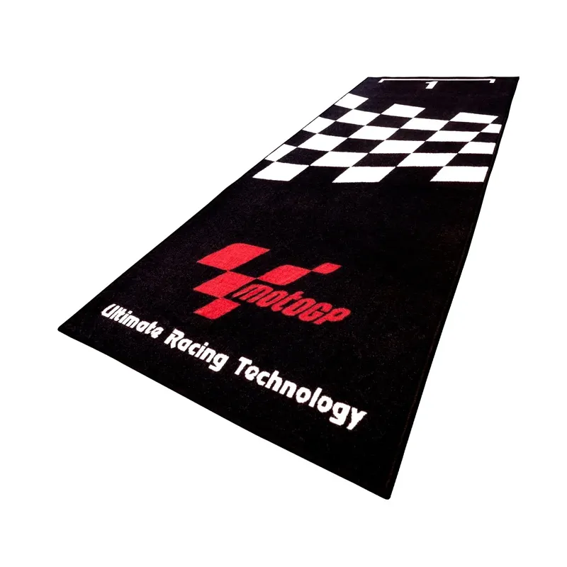 cafe 4 racer - MotoGP garage carpet Parc Ferme Design 190 X 80cm - Moto GP Mats 5034862237590