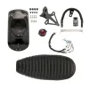 cafe 4 racer -  MOTONE Cortado Kit - Black Mudguard + Black ELDORADO Light + License Plate - Motone Triumph Bonneville 