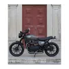 cafe 4 racer -  MOTONE Cortado Kit - Black Mudguard + Black ELDORADO Light + License Plate - Motone Triumph Bonneville 