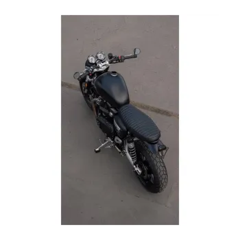 cafe 4 racer -  MOTONE The Peerless - Kryt tachometra - T120/T100/Speed Twin/Thruxton - kontrastný leštený - Motone Triumph Bonneville 