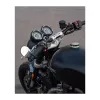 cafe 4 racer -  MOTONE The Peerless - Kryt tachometru - T120/T100/Speed Twin/Thruxton - leštěný kontrastní povrch - Motone Triumph Bonneville 