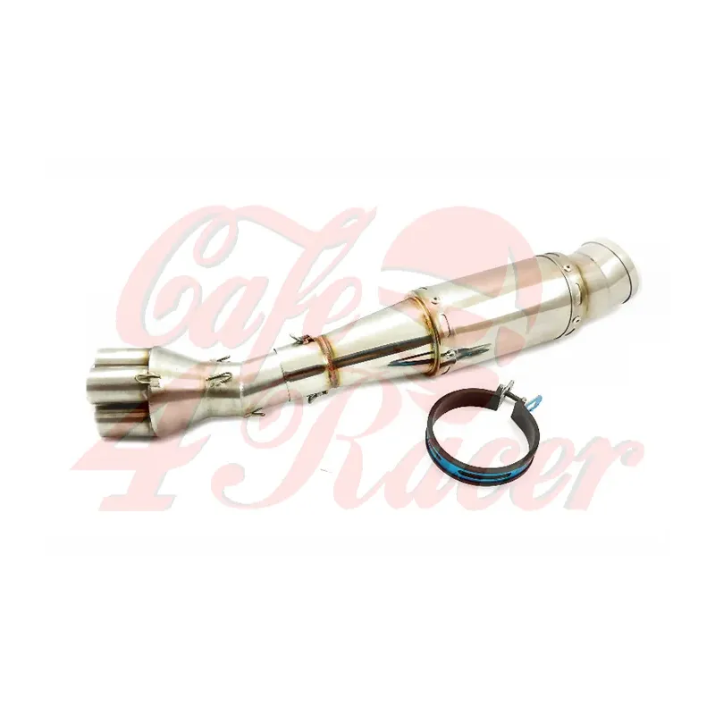cafe 4 racer - Výfuk GP štýl 03A + kolektor 4to1 pre BMW K100 - Cafe4Racer K100 výfukové diely 