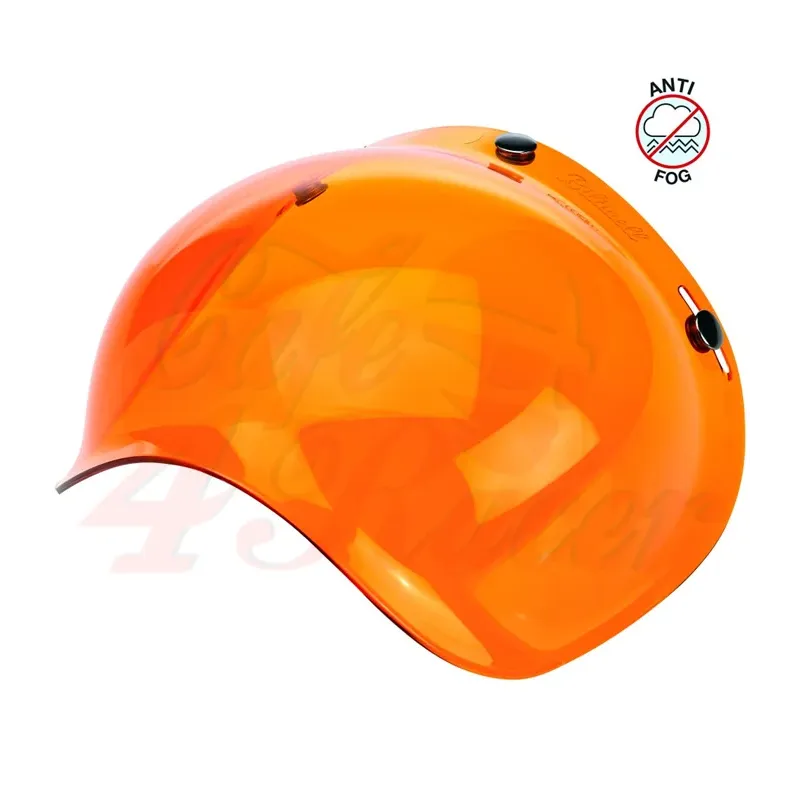 cafe 4 racer - Biltwell Bubble Shield Amber Solid Anti Fog - BILTWELL  Optics & Masks for Helmets  