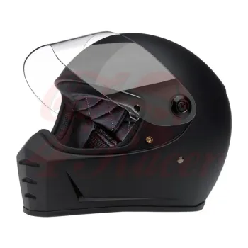 cafe 4 racer - Přilba Biltwell Lane Splitter Integral Matte Black - BILTWELL Biltwell Lane Splitter 