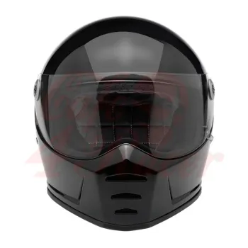 cafe 4 racer - Přilba Biltwell Lane Splitter Integral Gloss Black - BILTWELL Biltwell Lane Splitter 