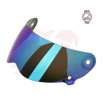 cafe 4 racer - Biltwell Lane Splitter Shield štít dúhový zrkadlový - BILTWELL Optika a masky pre helmy 