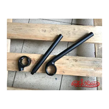 cafe 4 racer - Rebelmoto Clip-Ons Low Rise clip-ons série řídítek černá - Rebelmoto Clip-ons Cafe Racer 