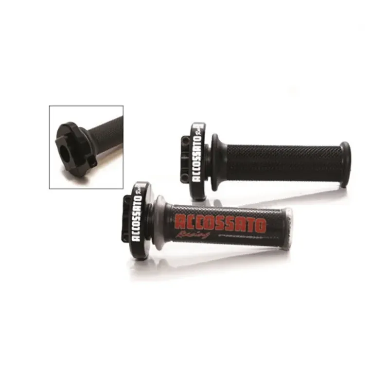 cafe 4 racer - Accossato Single Cable Quick Throttle Control, Without Cables (Only Compatible With CU002), And GR002 Grips Included - Accossato  Rukojeti plynu 