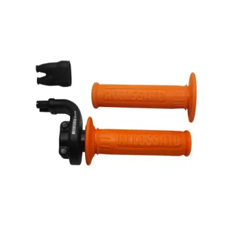cafe 4 racer - Biltwell, 1" Whiskey throttle sleeve. Polished - BILTWELL Throttle control 