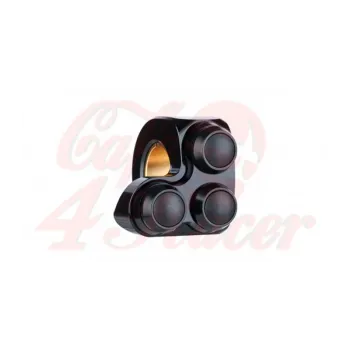 cafe 4 racer - Motogadget MO-Switch BASIC 3 push button RIGHT side Black 22mm 7/8" or 1" - Motogadget 22mm / 7/8 inch 4054783544554