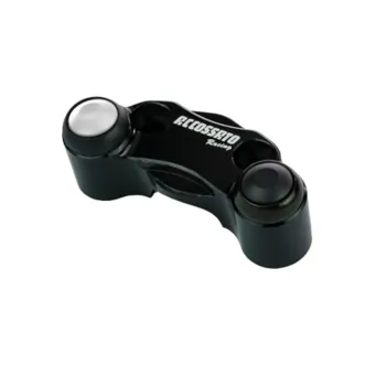 cafe 4 racer - 12 mm Push Button Čierny - Rebelmoto Univerzálne vypínače 