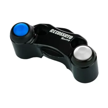 cafe 4 racer - Billet Micro Switch Button - Momentary - M12 - Black - Motone Universal 