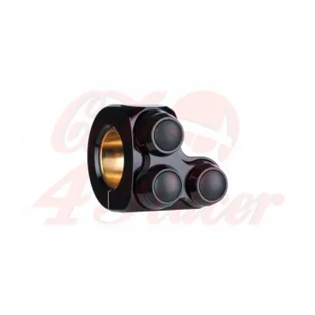 cafe 4 racer - Motogadget MO-Switch BASIC 3 push button LEFT side Black 22mm 7/8" or 1" - Motogadget 22mm / 7/8 inch 4054783544561