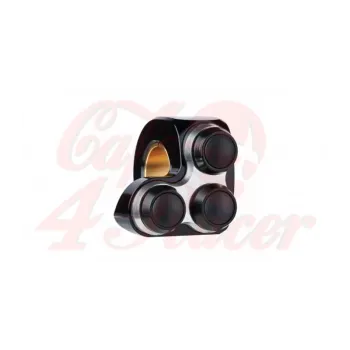 cafe 4 racer - Motogadget MO-Switch BASIC 3 push button RIGHT side Black/Silver 22mm 7/8" or 1" - Motogadget 22mm / 7/8 inch 4054783544530