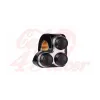 cafe 4 racer - Motogadget MO-Switch BASIC 3 push button RIGHT side Black/Silver 22mm 7/8" or 1" - Motogadget 22mm / 7/8 inch 4054783544530