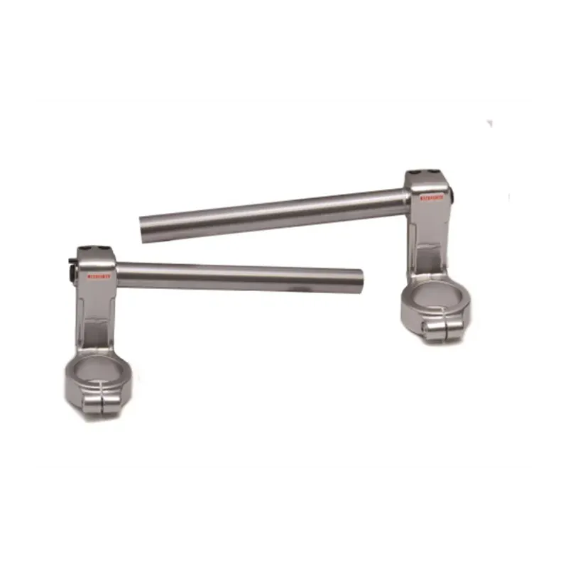 cafe 4 racer - Accossato Adjustable raised clip-on + 40 mm with 46 mm forks - Accossato  Cafe Racer clip-ons 