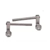 cafe 4 racer - Accossato Adjustable raised clip-on + 40 mm with 46 mm forks - Accossato  Cafe Racer clip-ons 