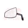 cafe 4 racer - HIGHSIDER Handlebar end mirror WAVE - Highsider Bar end mirrors 