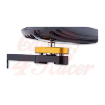 cafe 4 racer - HIGHSIDER Handlebar end mirror WAVE - Highsider Bar end mirrors 