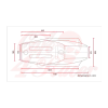 cafe 4 racer - Univerzální zásobník plochých kolejnic SCR14 - Cafe4Racer Částečně čalouněné 