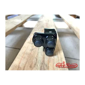 cafe 4 racer - Motogadget MO-Switch BASIC 3 push button RIGHT side Black 22mm 7/8" or 1" - Motogadget 22mm / 7/8 inch 4054783544554
