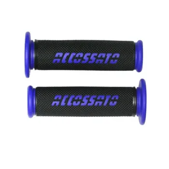 cafe 4 racer - Handle bar grips black AMAL CR2 - Cafe4Racer Grips 