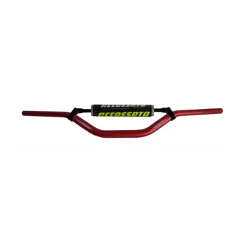 cafe 4 racer - Tommaselli Domino SCRAMBLER with cross bar blue - Domino & Tommaselli Scrambler handlebars 