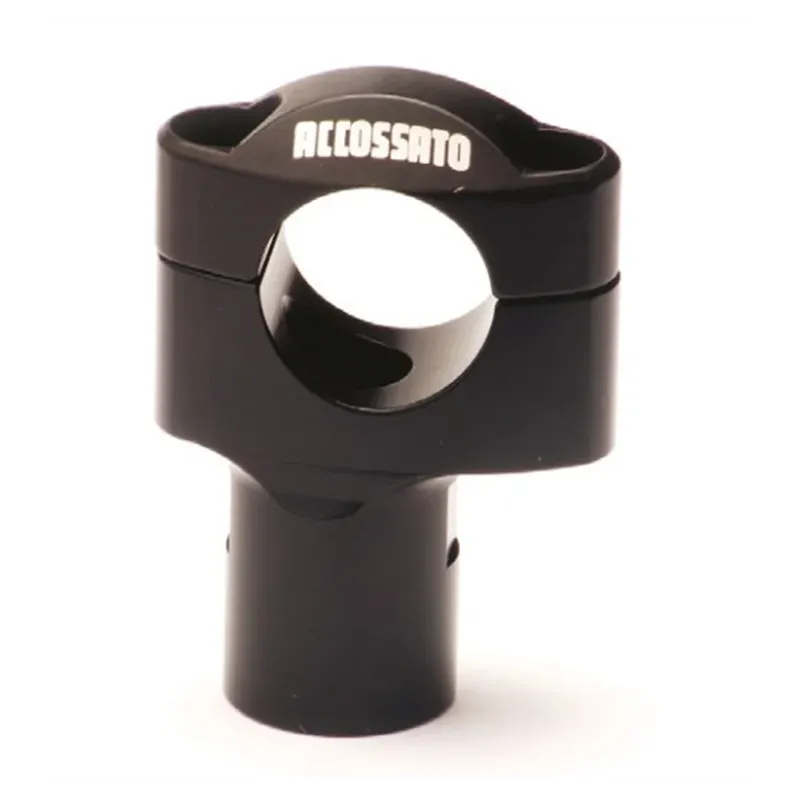 cafe 4 racer - Trasformation Kit For Handlebar From Diamer 28 mm to 28.5 mm With Riser +10 mm - Accossato  Accessories 