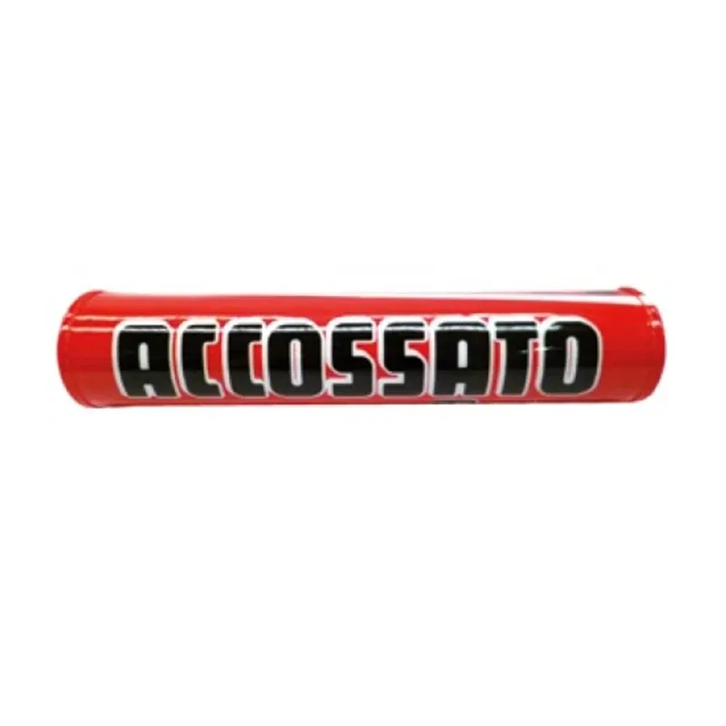 cafe 4 racer - Accossato Spongy Buffer For Handlebars With Constant Diameter - 22 mm - Red - Accossato  Handlebars PADs 