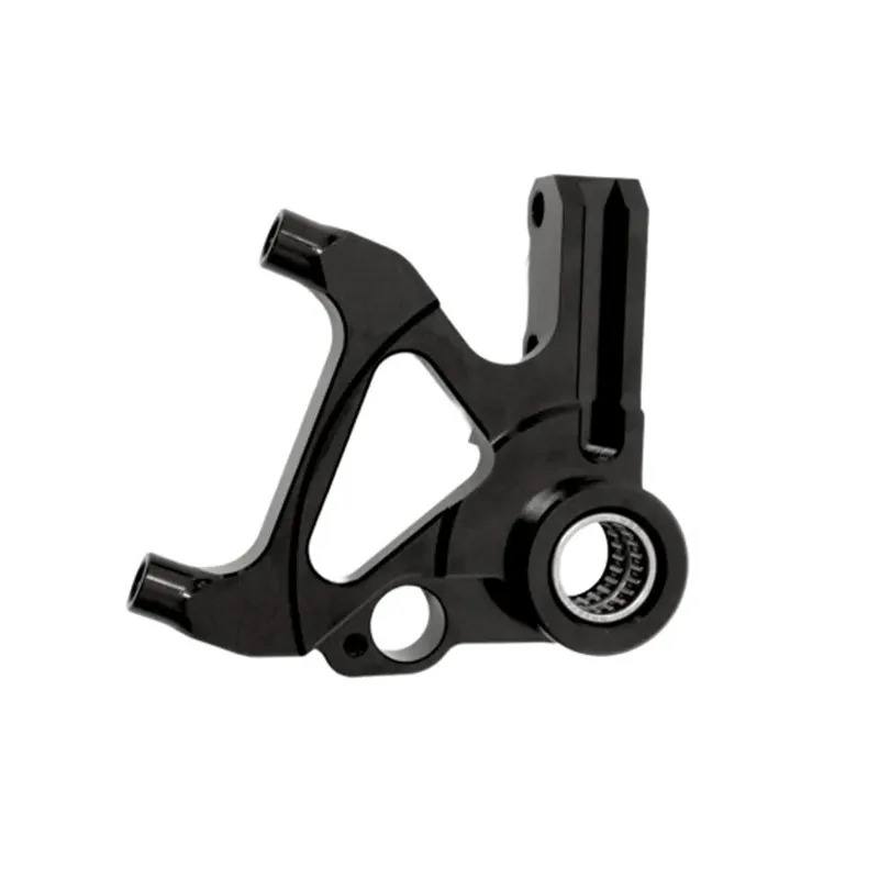 cafe 4 racer - Mounting front bracket for Accossato Caliper PZ014 Left Side on Vespa - Accossato  Brake Flange Kit 