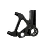 cafe 4 racer - Mounting front bracket for Accossato Caliper PZ014 Left Side on Vespa - Accossato  Brake Flange Kit 
