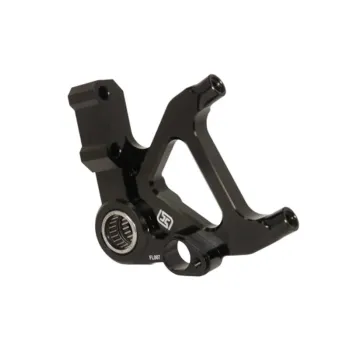 cafe 4 racer - Mounting front bracket for Accossato Caliper PZ014 Left Side on Vespa - Accossato  Brake Flange Kit 
