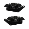 cafe 4 racer - Pair of Front Radial Brake Calipers + Braket for Harley Davidson - Accossato  Brake calipers & pumps 