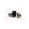 cafe 4 racer - 12 mm Push Button Polished - Rebelmoto Universal 