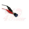 cafe 4 racer - 12 mm Push Button Black LED YELLOW-GREEN-BLUE-RED-WHITE - Rebelmoto Universal 