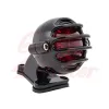 cafe 4 racer - Lecter Tail Light + Fender Mount Kit - Black - Motone LED Rear lights 