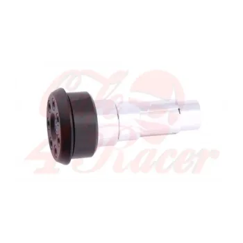 cafe 4 racer - HIGHSIDER handlebar end CONERO TYPE 2, black matte - Highsider Bar Ends 4054783390984