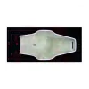 cafe 4 racer - JvB-moto Custom tail unit XL incl. tail light and tail light bracket - KEDO Fiberglass &  ABS 