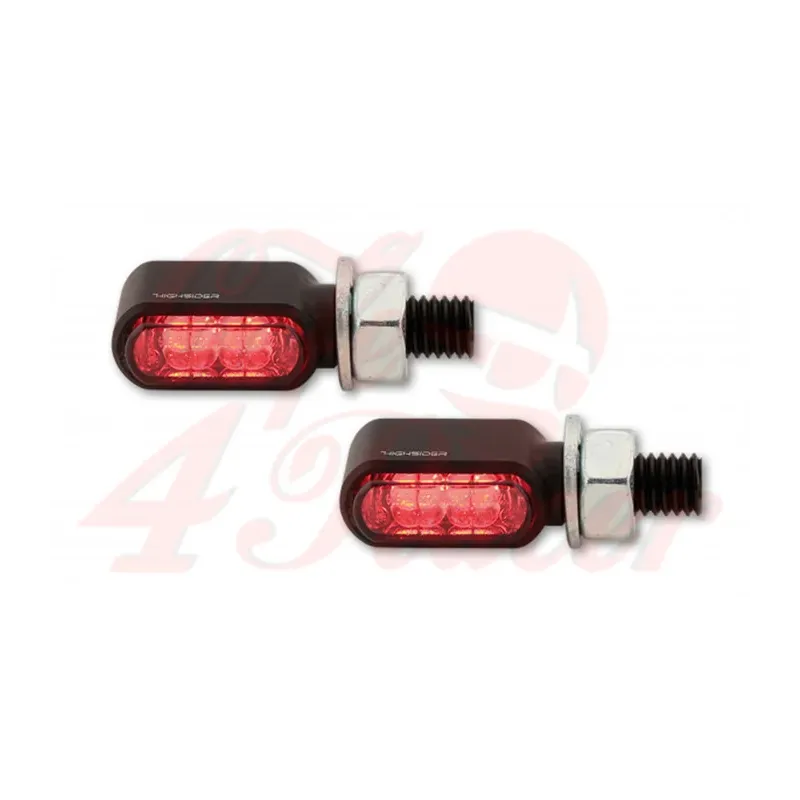 cafe 4 racer - HIGHSIDER LED tail light, brake light, indicators LITTLE BRONX BLACK - Highsider 2in1 and 3in1 4054783560653