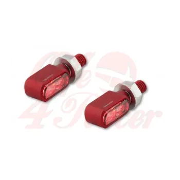 cafe 4 racer - HIGHSIDER LED tail light, brake light, indicators LITTLE BRONX RED - Highsider 2in1 and 3in1  4054783560677