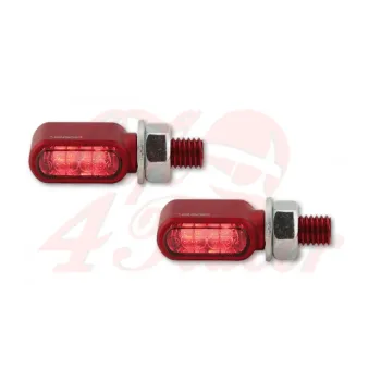 cafe 4 racer - HIGHSIDER LED tail light, brake light, indicators LITTLE BRONX RED - Highsider 2in1 and 3in1  4054783560677